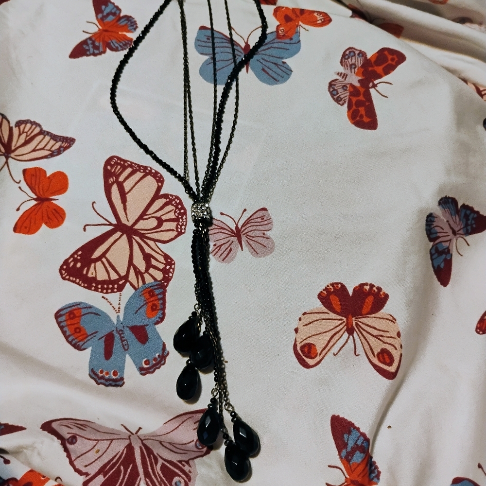 Elegant Black Onyx Beaded Necklaces